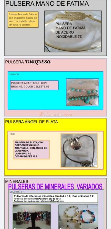 Pulseras SWAROVSKI, perlas de río, cuero