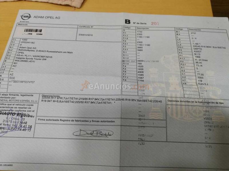 Opel Insignia Sports Tourer avant 2.0 tdi 130cv 