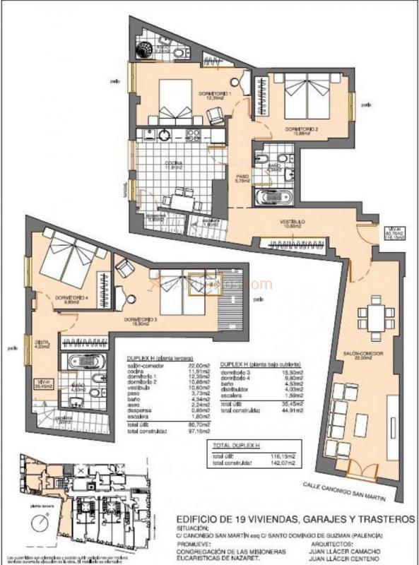 Duplex en venta en Calle Santo Domingo de Guzmán, Palencia, Centro, Palencia