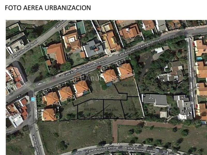 Parcela Rustica en venta en  Arquitecto Laureano Arroyo, Tafira, Las Palmas de Gran Canaria