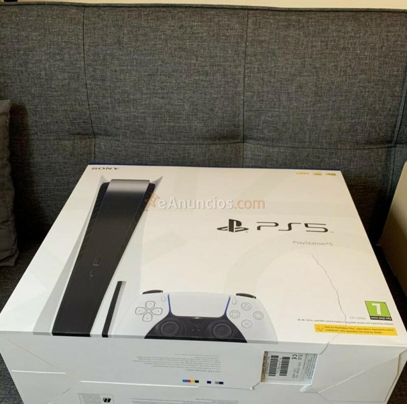 Sony PlayStation 5 (PS5) Disk Edition: nuevo, sin abrir