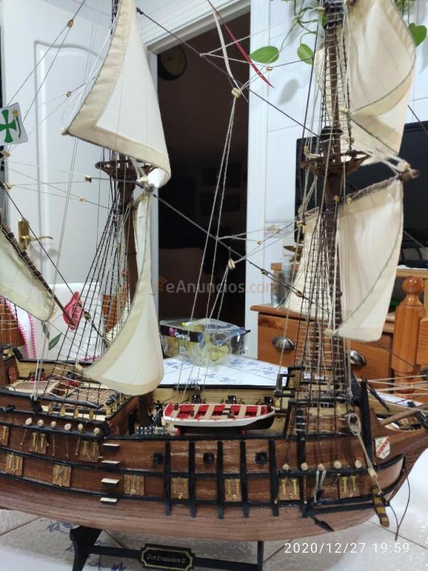 Vendo Maqueta Naval Galeón S. XVI