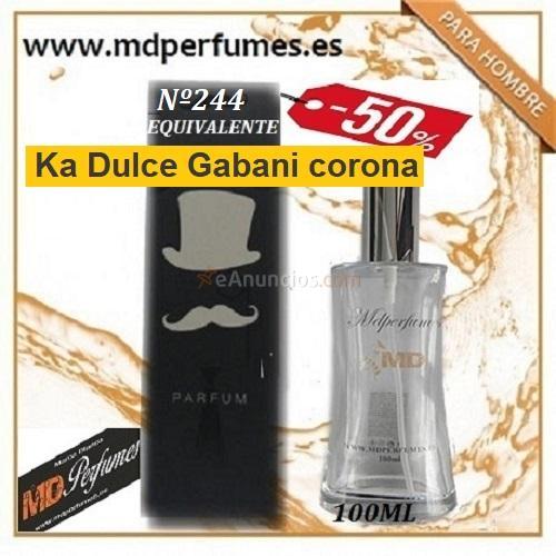 Oferta Perfume Hombre N244 Ka Dulce Gabani corona
