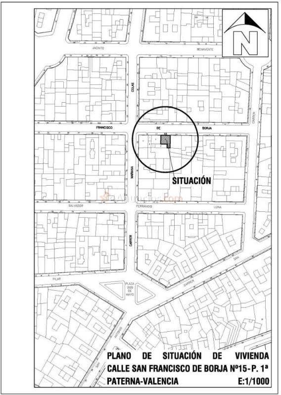 Vivienda situada en c san francisco de borja 46980 pat