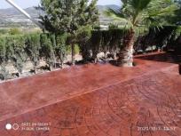 Hormigon inpreso y fratasado