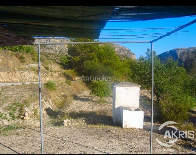 Parcela rustica constructible Benissa Pinos