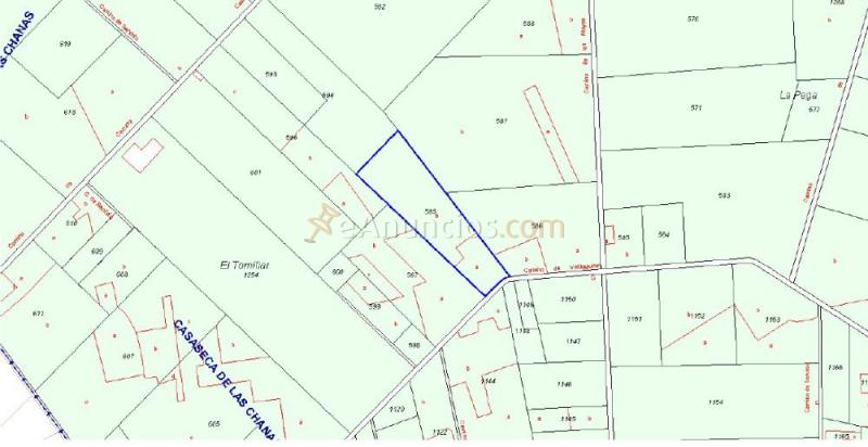 Finca rustica de secano 23.265 m2