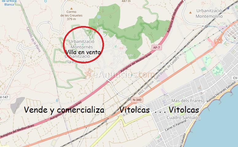 Chalet Urbaniz.Montornes  Benicasim