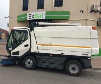 Barredora vial johnston c400.