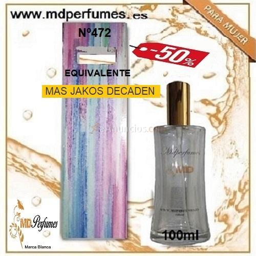 Oferta 10€ Perfume Mujer MAS JAKOS DECADEN n472 Alta G