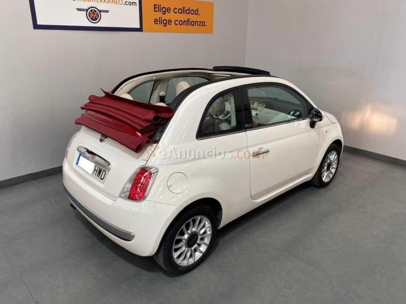 Fiat 500C 1.2 69cv gasolina cabrio 
