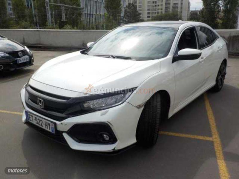 Honda Civic 1.0 i-VTEC 129ch Exclusive CVT 5p de 2018 con 48.000 Km por 25.000 EUR. en Alicante