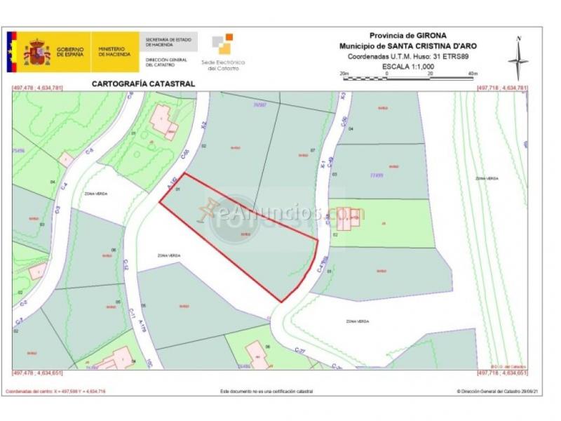 Solar residencial en Venta en Santa Cristina D Aro Girona Ref: VT-10311