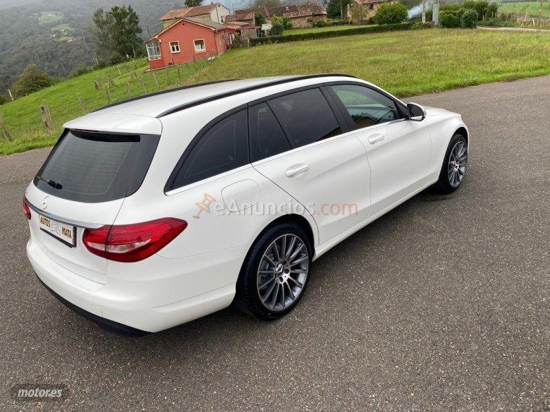 Mercedes Clase C C 220 ESTATE de 2015 con 132.000 Km por 18.500 EUR. en Asturias