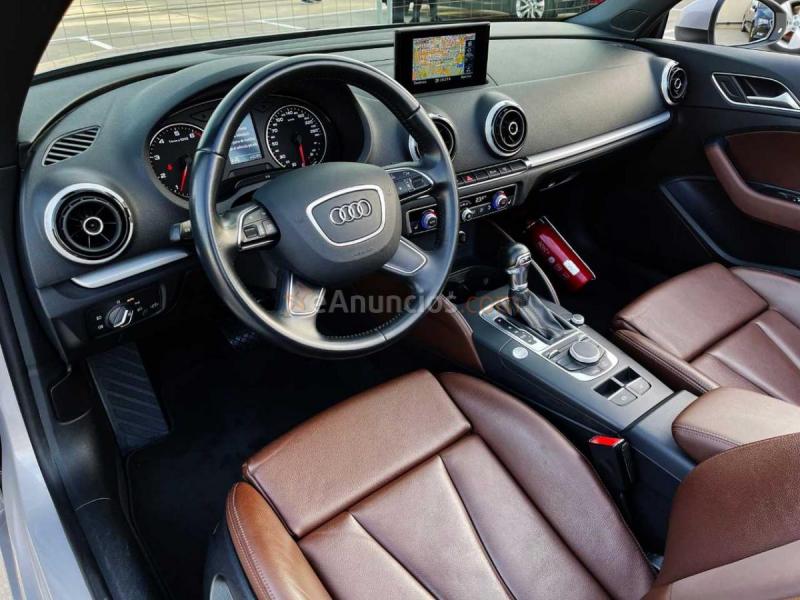 Audi A3 Cabrio 1.4 TFSI STRONIC con CUERO COMPLETO, NAVEGADOR...
