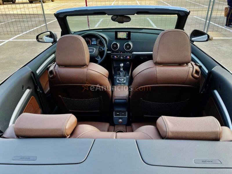 Audi A3 Cabrio 1.4 TFSI STRONIC con CUERO COMPLETO, NAVEGADOR...