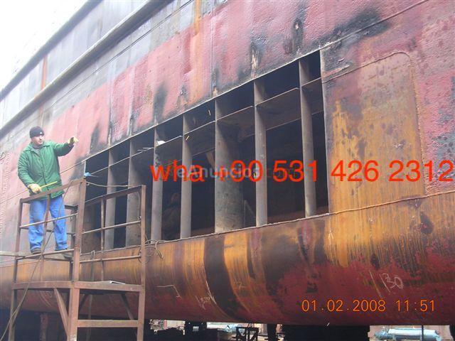 reparaciones de buques pesqueros y de cargo
