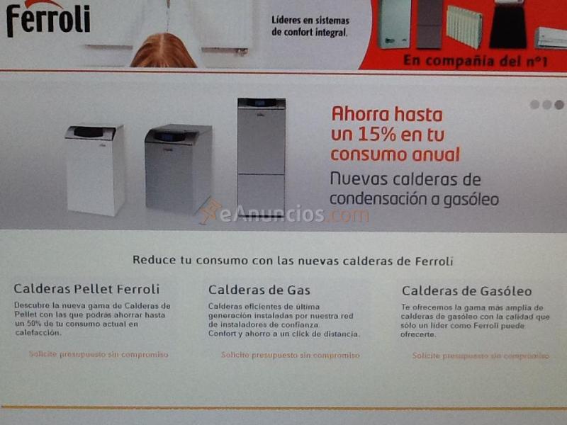 comprar CALDERAS DE GASOIL con instalacion