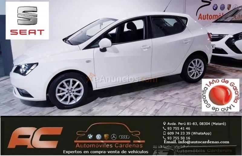 Seat ibiza 1.2 tsi 90cv style llantas-bluetooth-pantalla tactil