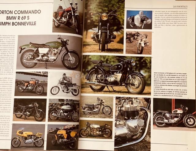 Libro motos clásicas de la historia