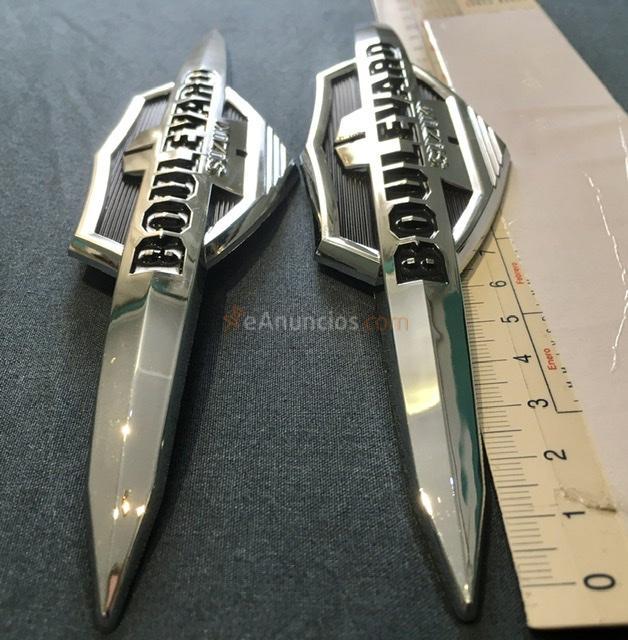 Anagramas logos tanque Suzuki boulevard