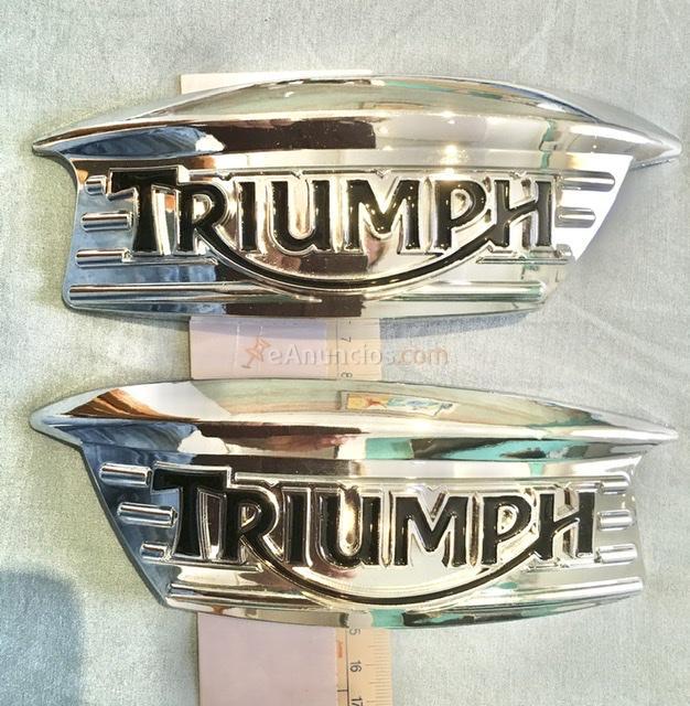 Anagramas logos para tanque motos triumph