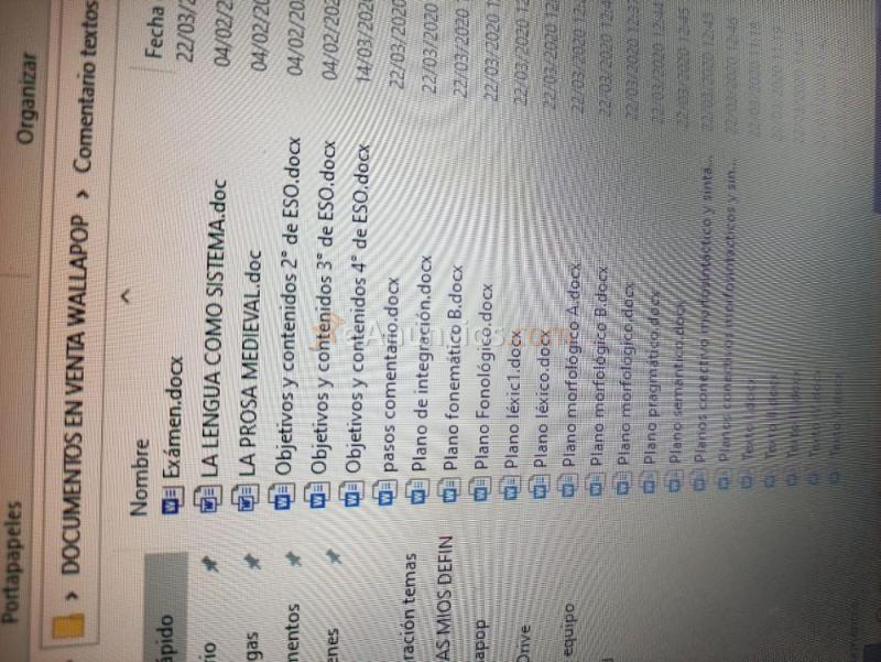 7 temarios oposición profesor secundaria lengua