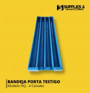 Bandejas portatestigo para mineria