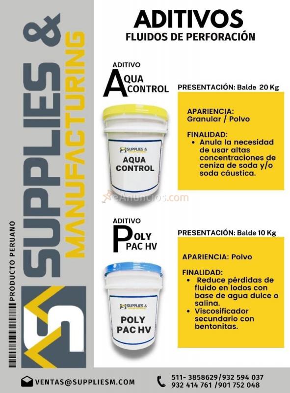Aditivos de perforación