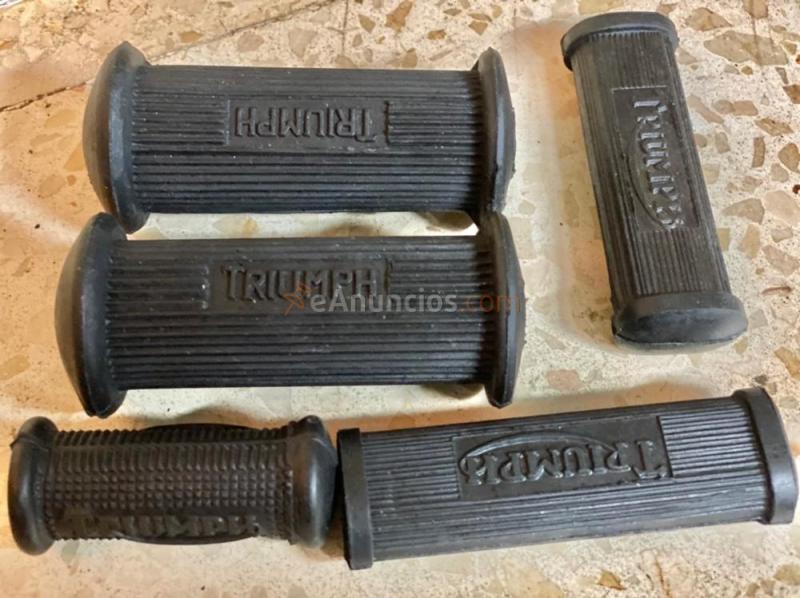 Gomas pedales moto triumph antiguas