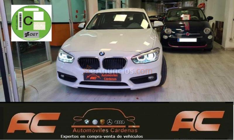 Bmw serie 1 116d 5 puertas navegador gps-faros led-sensores apar t