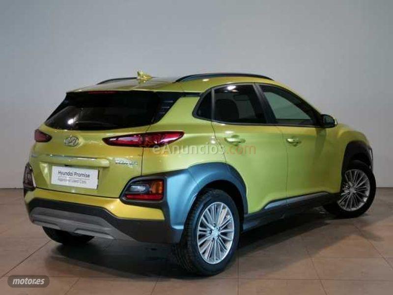 Hyundai Kona 1.0 TGDI Tecno Lime 4x2 de 2019 con 27.995 Km por 18.200 EUR. en Jaen
