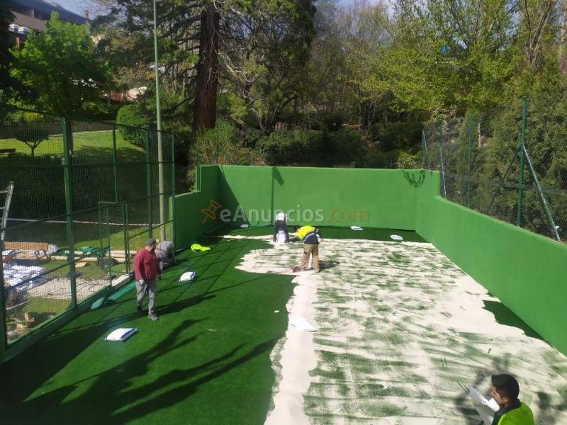 Padel-mantenimiento pistas deportivas