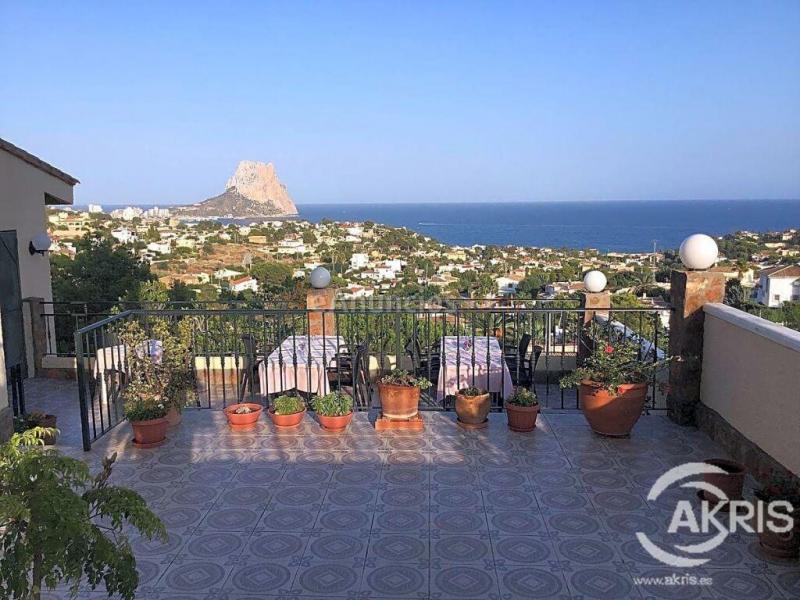Hostal con vistas espectaculares al mar y al Peñón de Ifach