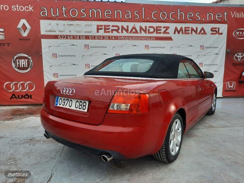 Audi A4 2.4 Cabrio de 2003 con 160.000 Km por 5.000 EUR. en Madrid