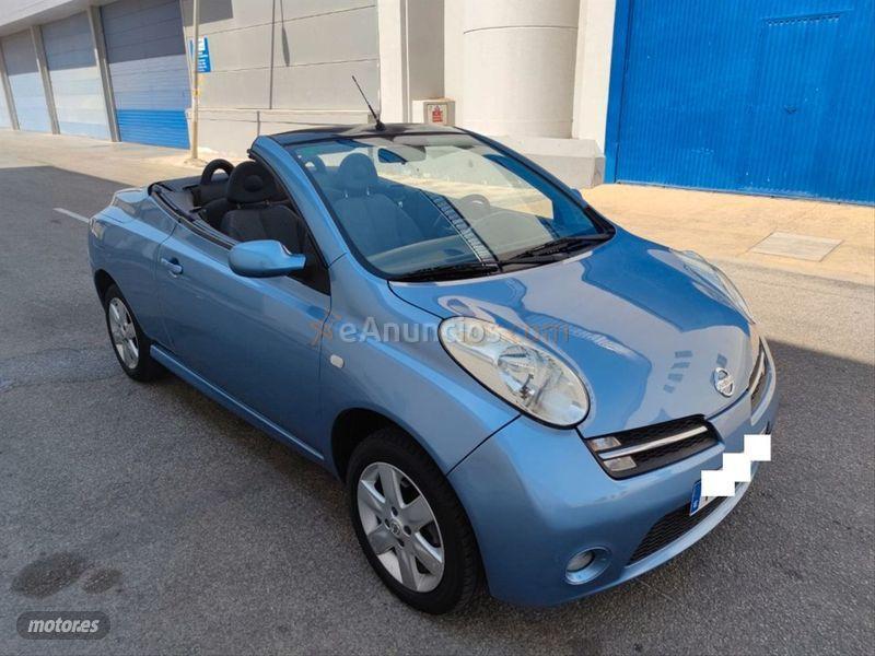 Nissan Micra CC 1.4G 88 CV TEKNA de 2007 con 100.000 Km por 5.995 EUR. en Malaga