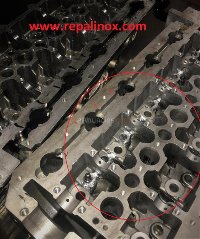 Soldadura carcasas y culatas de aluminio