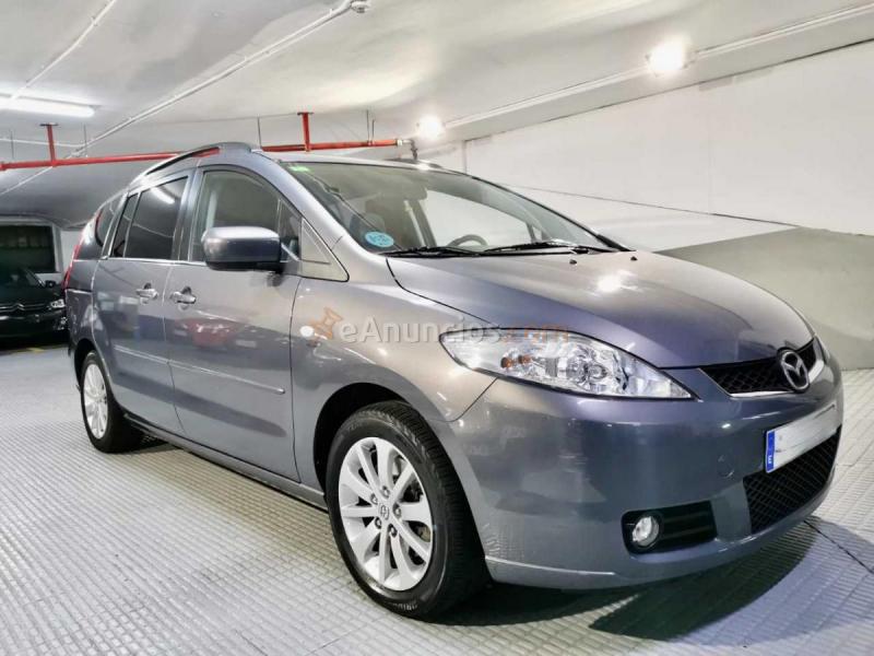 Mazda 5 Monovolumen 7 plazas. Pegatina verde. Perfecto. 