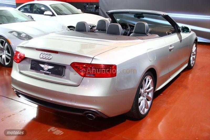 Audi A5 Cabrio 3.0 TDI 245cv quat Stro S line ed de 2014 con 139.000 Km por 21.990 EUR. en Madrid