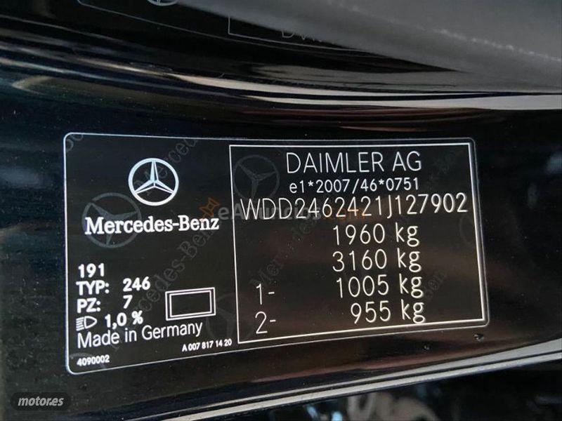 Mercedes Clase B B 180 BlueEFFICIENCY de 2012 con 69.000 Km por 14.990 EUR. en Madrid