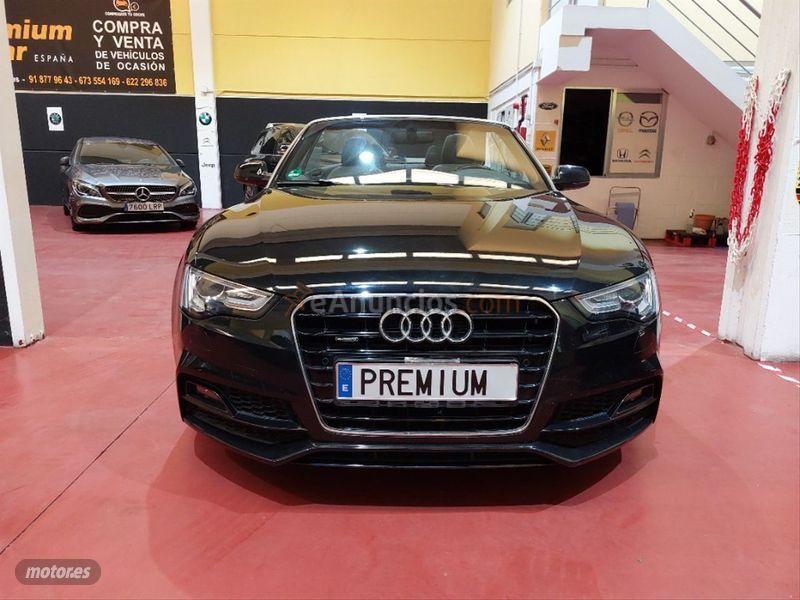 Audi A5 Cabrio 2.0 TDI clean 190CV quattr S line de 2016 con 98.000 Km por 25.990 EUR. en Madrid