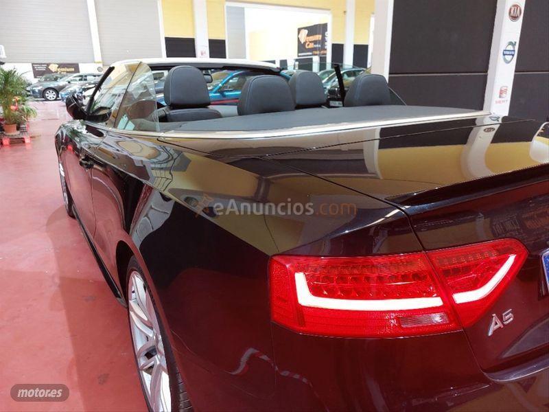 Audi A5 Cabrio 2.0 TDI clean 190CV quattr S line de 2016 con 98.000 Km por 25.990 EUR. en Madrid