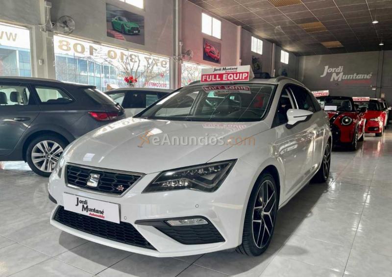 Seat Leon ST 2.0TDI 184CV.- FR .- ST-FAMILIAR .- Techo electrico + Extras .-  Muy equipado .- Vehiculo Recomendado .-