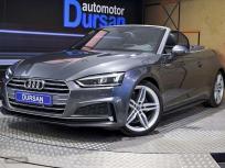 Audi A5 Cabrio 2.0 TDI clean d 150CV S line ed de 2016 con 19.010 Km por 37.990 EUR. en Madrid