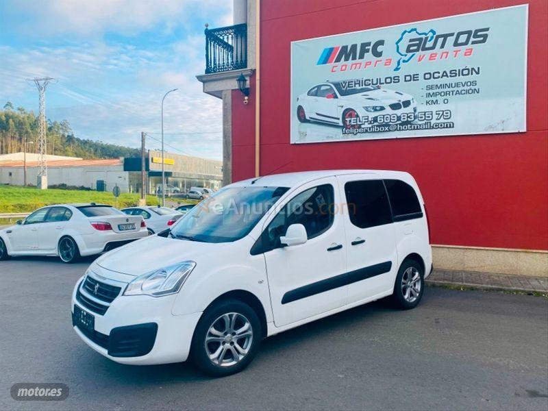 Peugeot Partner TEPEE Active 1.6 BlueHDi 100 de 2016 con 173.800 Km por 11.500 EUR. en La Coruna