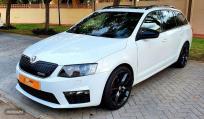 Skoda Octavia Combi 2.0 TDI CR 135KW 184cv DSG RS de 2017 con 129.000 Km por 19.999 EUR. en Malaga