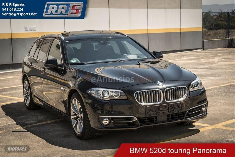 BMW Serie 5 520dA Touring de 2014 con 91.480 Km por 23.990 EUR. en La Rioja