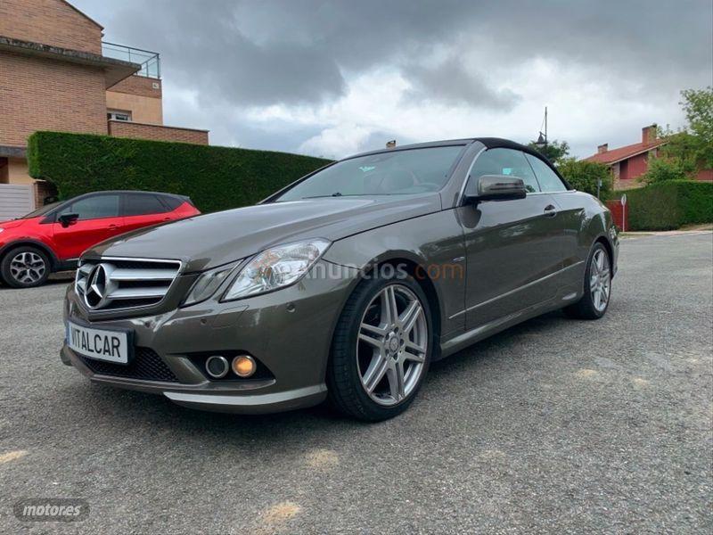 Mercedes Clase E Cabrio E 350 CDI BE Avantgarde de 2010 con 190.000 Km por 25.900 EUR. en Navarra