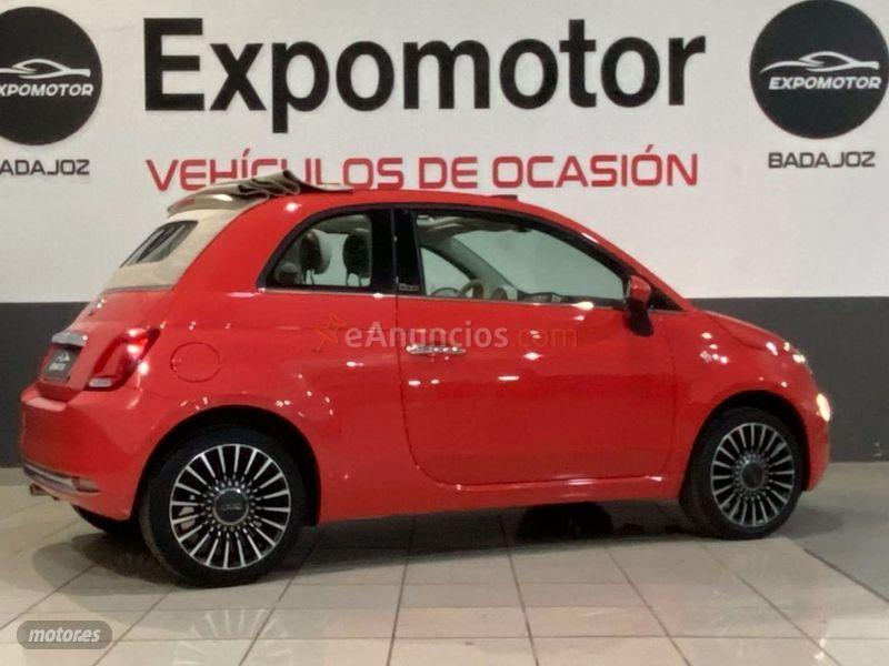 Fiat 500C Lounge 1.2 8v 51KW 69 CV de 2018 con 54.500 Km por 12.900 EUR. en Badajoz