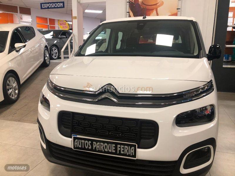 Citroen Berlingo Talla M BlueHDi 100 SS FEEL de 2022 con 30 Km por 21.990 EUR. en Malaga